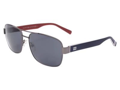 Tommy Hilfiger TH 1665/RE/S R80 Zonnebril - Heren - Grijs