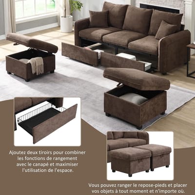 Set van 2 Design Barkrukken met Rugleuning - Medahomestore