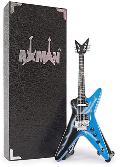 Miniatuur Gitaar Replica - Handgemaakt Muziek Ornament voor Verzamelaar