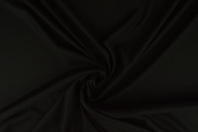 55 meter stretch voering - Zwart - 100% polyester
