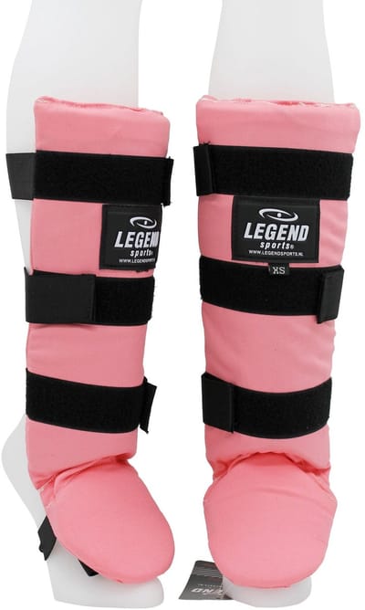 Legend Sports Scheenbeschermers Fast Dames Roze Maat M