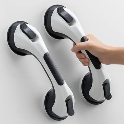 Veiligheidsbeugel met zuignap voor douche en badkamer, 30,5 cm