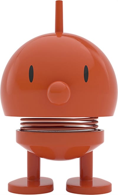 Hoptimist Bumble Beeldje - S - Oranje - Beeldjes Decoratie voor Kantoor, Kamer en Woonkamer - Cadeau Idee voor Mannen, Vrouwen en Kinderen