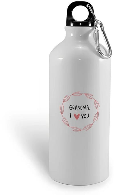 Hacebo® - grandpa I love you waterfles - Opa - de liefste opa - verjaardagscadeau - verjaardag - cadeau - cadeautje voor opa - opa artikelen - kado - geschenk - gift - water fles - 400ML