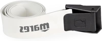 Elastische Riem - Duikgordel - Duiksport Benodigdheden - Snelsluiting Nylon - 140 cm - Wit