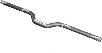 Fietsstuur Carbon - Racefiets Stuur - Mountainbiken - Opvouwbaar Ontwerp - 420-740mm - Zilver