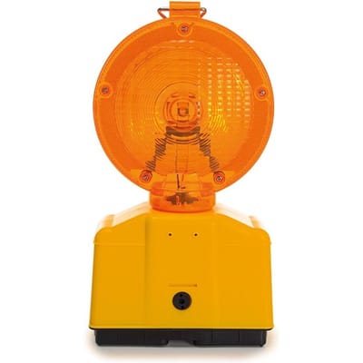 Perel Oranje led-werflamp, voor hoge zichtbaarheid op de werf of gevaarlijke zones