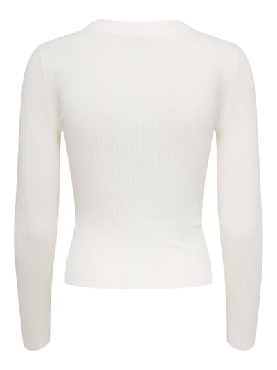 Ribbed Damestrui met Ronde Hals JDY Plum Ysla