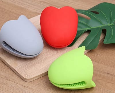 Silicone Hittebestendige Pannenlap Ovenwant Handschoen .Dikker Siliconen Anti-Hot Handschoenen Magnetron Handschoen- Isolatie Non Stick Anti-Slip Grips Kom Pot- Clips Keuken koken Gadget .