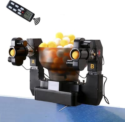Tafeltennisrobot - automatische balwerper voor het oefenen met 36 verschillende spinballen