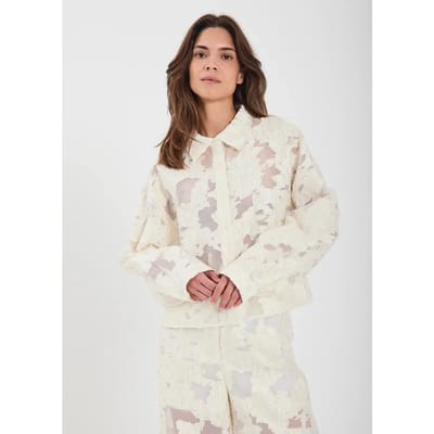 Damesblouse met lange mouwen Norr Burna