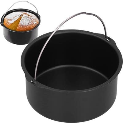 JHUBERS - Cake Tool - Non-Stick Bakvorm - Ideaal Voor Airfryer - 7 Inch - Bakgerei - Makkelijk Te Reinigen - Geschikt Voor Taarten