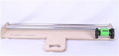 Behangdispenser met meter - Behangrolhouder Behangmachine - Muren Behangen - Geïntegreerde meterteller - 115 cm breed - Multiplex