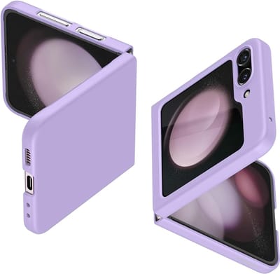 Geschikt voor Spigen Samsung Galaxy Z Flip 5 Air Skin hoesje - Paars