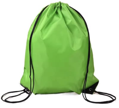 Groene gymtas - Nylon sporttas - Groene rugzak - Gymtasje - 1 vak - Compacte tas - Schoenenzak - Groen - 34/44CM - CHPN