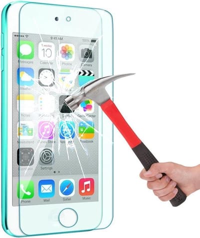 Geschikt voor: Touch 5, iPod Touch 6 en iPod Touch 7 Screenprotector Tempered Glass Glazen Gehard 2.5D 9H (0.3mm)