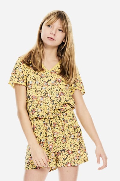 GARCIA Meisjes Short Geel - Maat 128