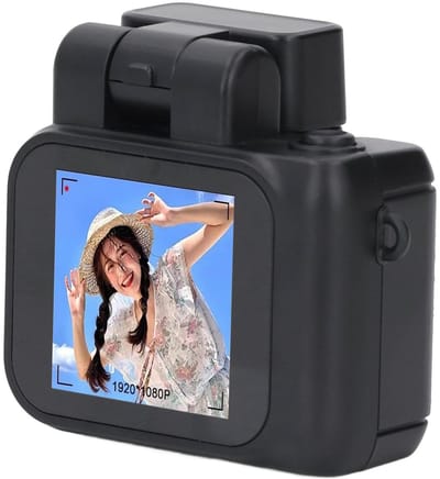 Allecto - Mini Digitale Camera's Sleutelhanger - 1080P HD Micro DV - Draagbare Kettingcamera - Compact formaat - Flitslicht - Voor binnen en buiten...