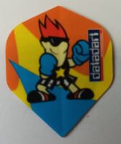 Datadart cartoon Dart Flights - 10 sets (30 stuks) - 75 micron dik