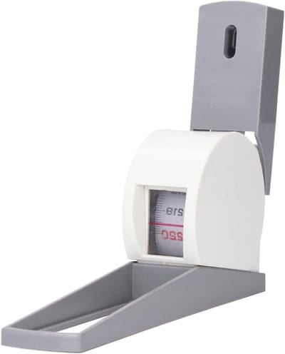Lengtemeter voor het meten van lichaamsgroei, draagbaar en uitschuifbaar meetinstrument, ideaal voor volwassenen en extra accessoires, 2.2m lengte