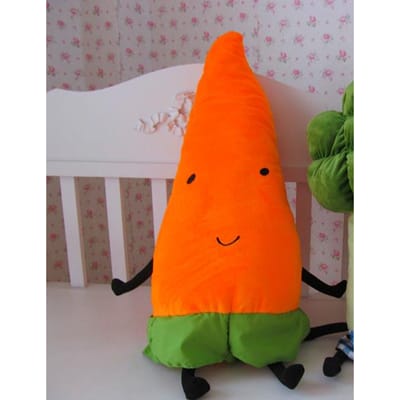 1 Stuks 5570Cm Cartoon Groenten Pluche Speelgoed Creatieve Wortel Broccoli Pluche Kussen Gevuld Zacht Speelgoed Voor Kinderen Kinderen Verjaardagscadeau