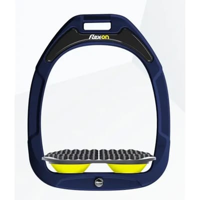 Endurance Beugels Marine/Grijs/Geel Flex-On Green Composite
