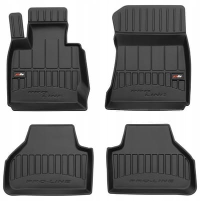 FROGUM 3D - Automatten Set - Perfecte Pasvorm - Geurloos TPE - 6 cm Opstaande Rand
