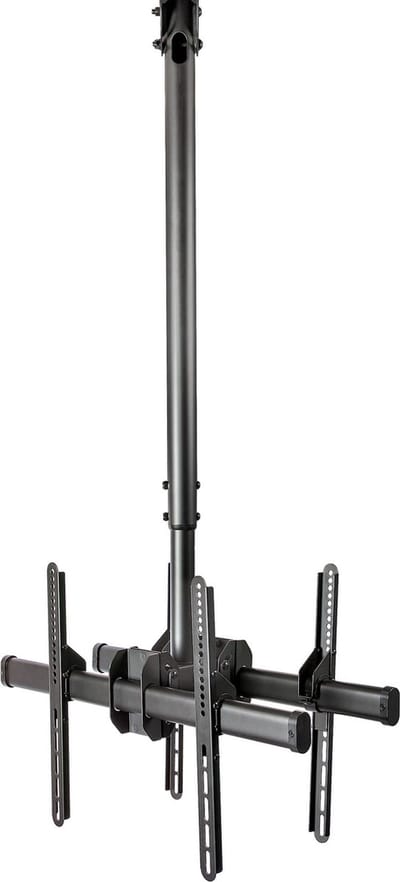StarTech.com Ceiling TV Mount - For Dual Back-to-Back 32" to 75" Displays - ceiling mount - Max 45 kg - recommended for 75"