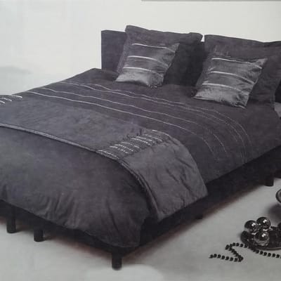 Cinderella Dekbedovertrekset Pavese - Grijs - 1 Persoons - 140x200/220 - 4-Delig