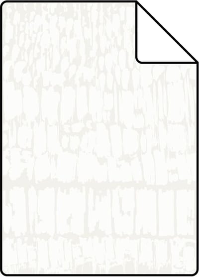 Proefstaal Origin Wallcoverings behang dierenhuid wit - 26,5 x 21 cm - 346648-S