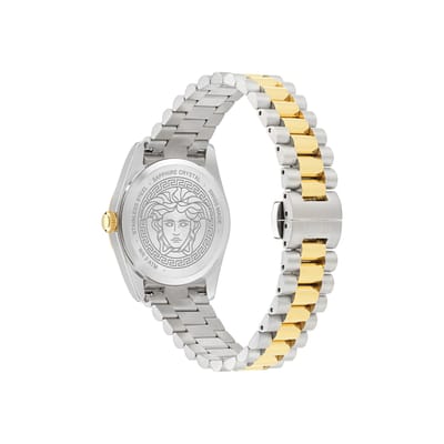 Luxe Kwarts Polshorloge Versace VEOE00425 Goud Roestvrij Staal Analoog