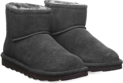 BEARPAW Alyssa Winterenkellaarzen voor dames Lamsvachtlaarzen 2130W 060 Graphite