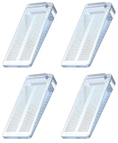 Verstelbare rubberen deurstopper - Antislip, geen onaangename geur, set van 4