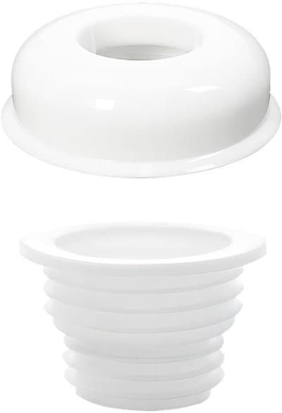 Afvoerpijpafdichting Deodorant - Afdichtingsslang Siliconen Plug - Keuken Pijp Rioolafdichtingsring - Decoratieve Cover - Geschikt voor 50mm PVC Regenpijpen - Hoogwaardig TPR-Materiaal - Afvoerplug