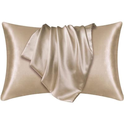 1/2 Stuks Kussensloop Zijden Kussensloop Zijdezacht Satijn Haar Schoonheid Kussensloop Comfortabele Kussensloop Woondecoratie Geheel Standaard 51x66cm