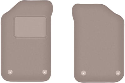 Beige veloursmatten voor: MG F/TF coupé, cabrio (2007-2011)