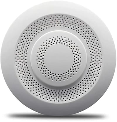 Luchtkwaliteitssensor Monitor - PM2.5 CO2 Meter - Binnenlucht Meten - Meerdere Gassen Detectie - 90x90x35mm - Wit