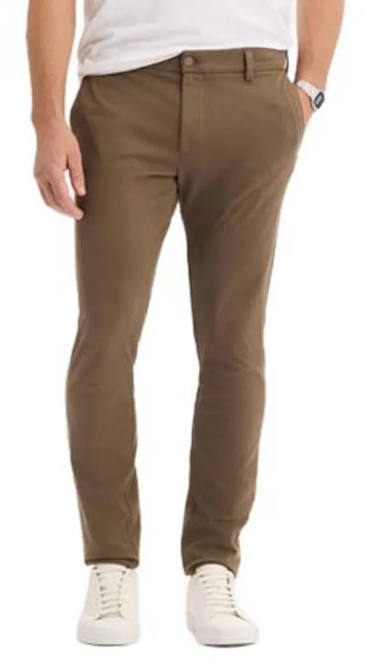 Dockers Go Active Flex Skinny Chino Broek Bruin 32 / 32 Man