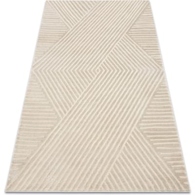 Kleden Rugsx Tapijt BALANCE 1503 taupe - Geometrisch, structure 80x150 cm