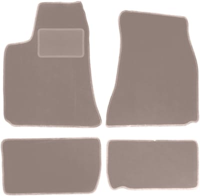 Beige veloursmatten voor: Lancia Thema II sedan (2011-2014)