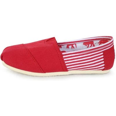 Chaussures en toile unisexes classiques confortables, chaussures plates respirantes décontractées de haute qualité pour hommes, printemps et été 44 pink