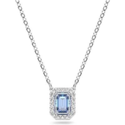 Tendance Mode Bijoux pour Femmes Collier Cristal Coloré Bagues Brillantes Grandes Boucles d'Oreilles white