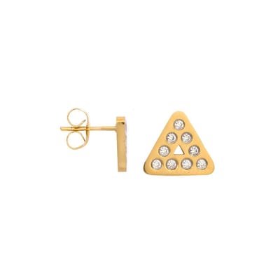 iXXXi Jewelry-Design Triangle-Goudkleurig-Dames Oorbellen