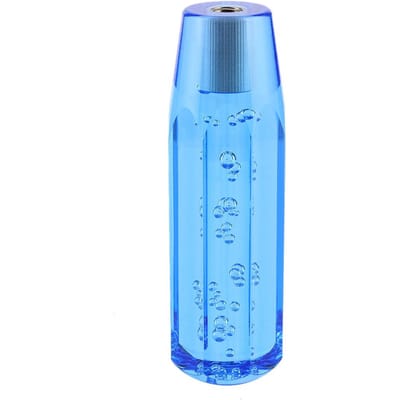 15cm 5.9in Pommeau de Levier de Vitesse en Cristal pour Voiture Levier Universel pour Véhicules à Transmission ManuelleBleu bleu
