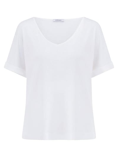 Shirt Van Peter Hahn wit