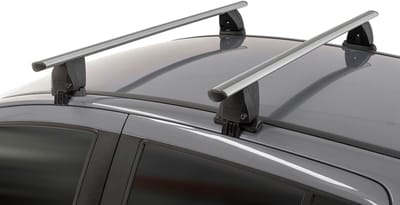 Dakdragers geschikt voor Fiat Punto II 1999-2010 3-deurs hatchback Menabo Delta zilver