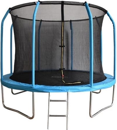 Viking Choice Trampoline - 244 cm - Met veiligheidsnet & ladder - Blauw/Zwart