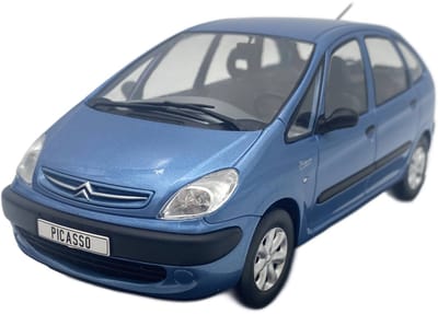 Citroën Xsara Picasso 1999 model METAL 124233 WhiteBox 1:24 blauw