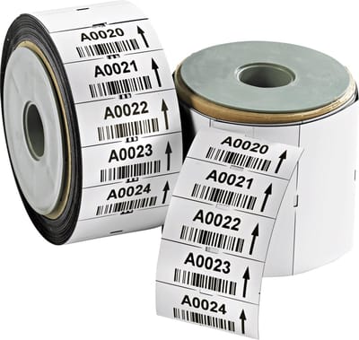 COROSTOC TT magnetische etiketten om zelf te bedrukken (750 st.: 50 x 20 mm / 15meter)