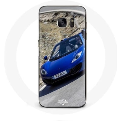 Samsung Galaxy s7 Hoesje Formule 1 McLaren Car Blauw blauw